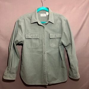 Women's L.L. Bean Chamois Cloth Shirt- Medium